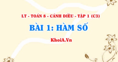 Khái niệm Hàm số là gì, cách tính giá trị của hàm số? Toán 8 bài 1 c3cd1